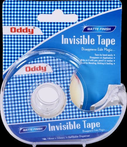 Oddy: ITD-1833 Invisible Tape With Metal Teeth Dispenser - View 1