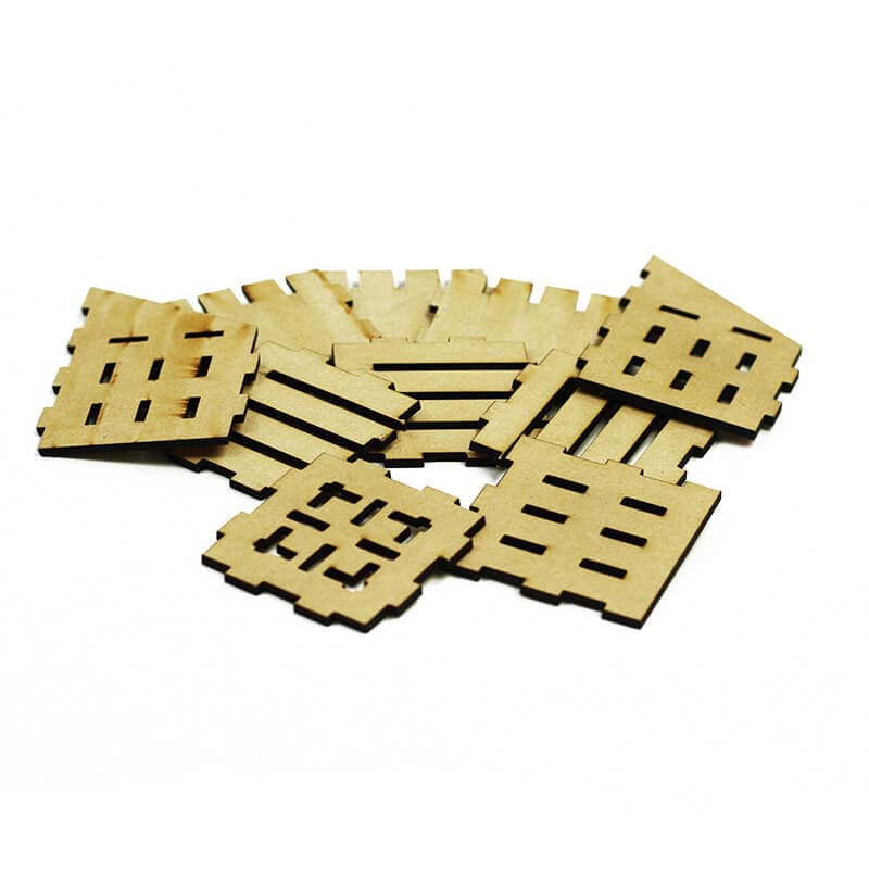 Laser Cut (MDF) Casing for Pen Stand DIY Project - View 2