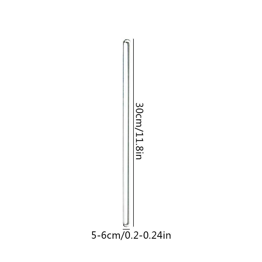 12in/30cm Glass Stirring Rod Reusable Mixing Sticks Stirrer - View 3