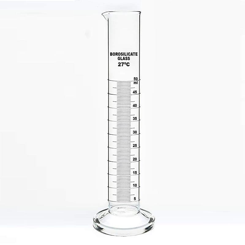 50ml Glass Measuring Cylinder - View 1