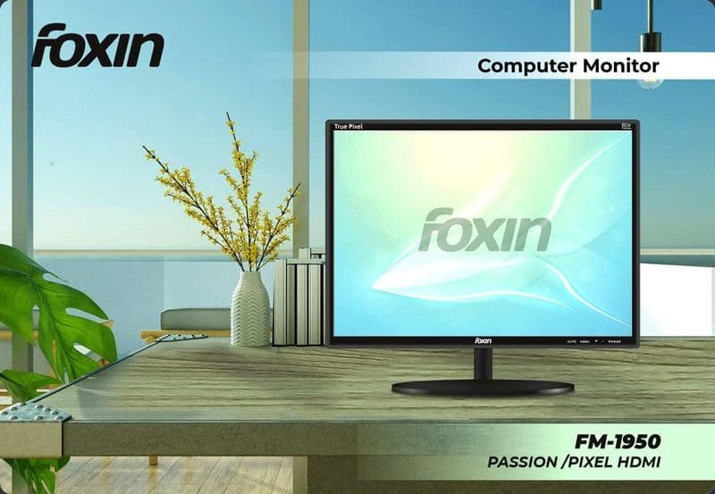 Foxin LED Monitor FM 1950 Pixel HDMI (48.2cm/19in Screen) - View 1