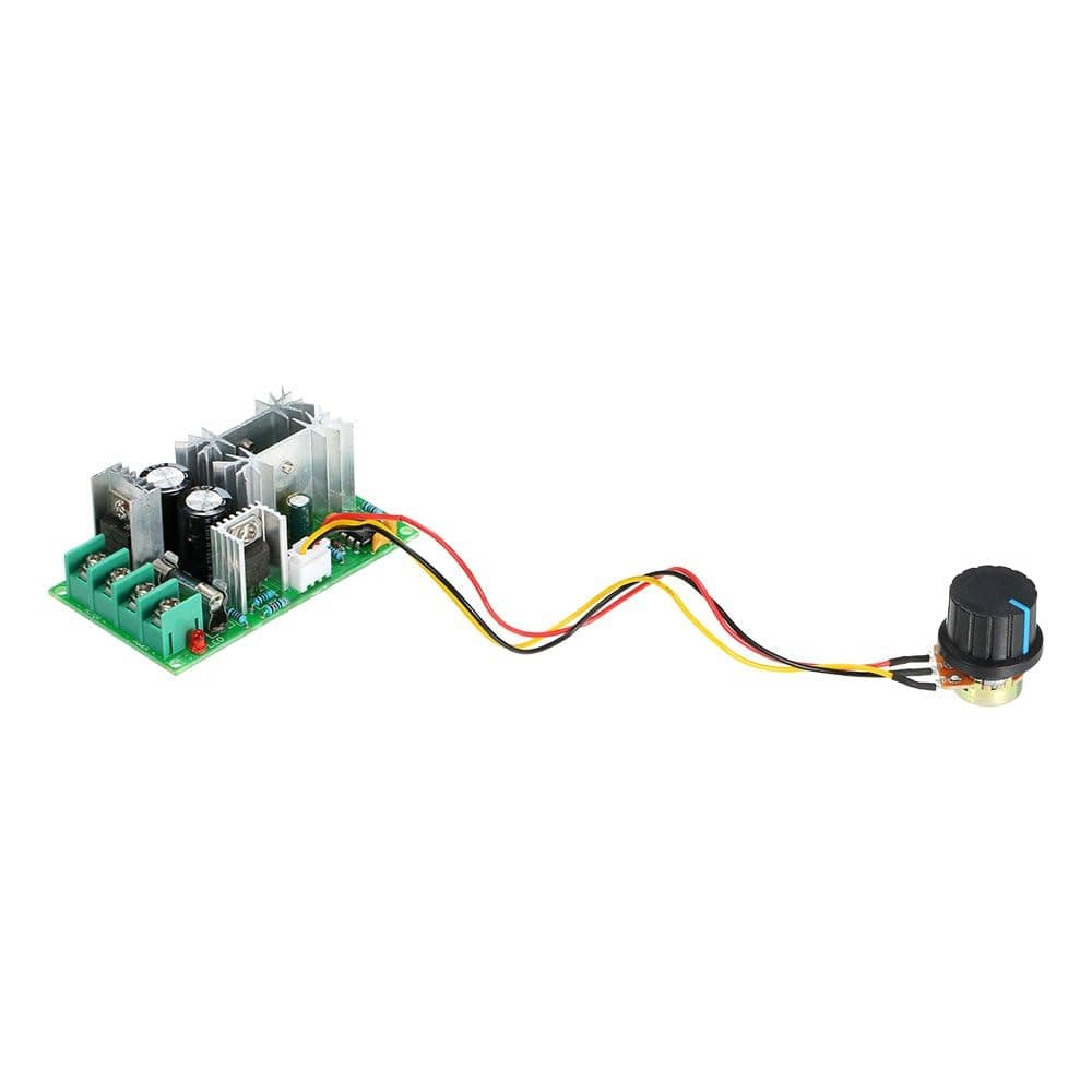 DC 9-55V 20A 1200W PWM DC Motor Pump Speed Regulator High Power Speed Controller 9V 12V 24V 36V 48V - View 2