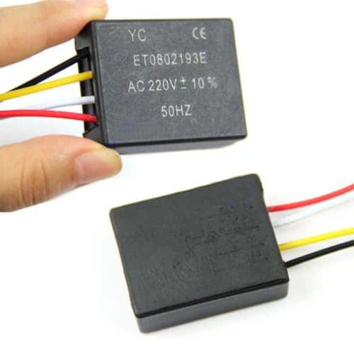 AC 1 Way On/Off Touch Control Sensor Table Light Parts Bulb Lamp Switch - View 1