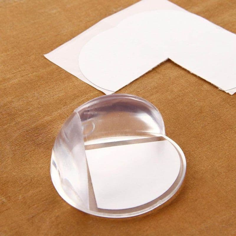 Transparent Round Corner Guards - Pack of 4 - View 3