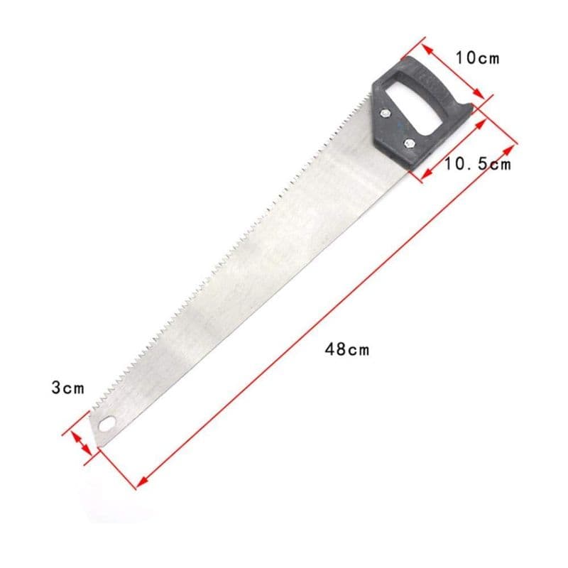 [Type 1] 450mm Powerful Hand Saw with Hardened Steel blades [Closed Pistol Grip Handles] - View 2