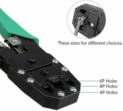 3-in-1 Modular Crimping Tool, LAN with Cable Cutter - View 2