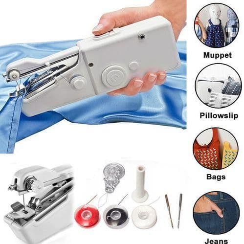 Portable Cordless Handy Stitch Sewing Machine for DIY/Home Use - View 1