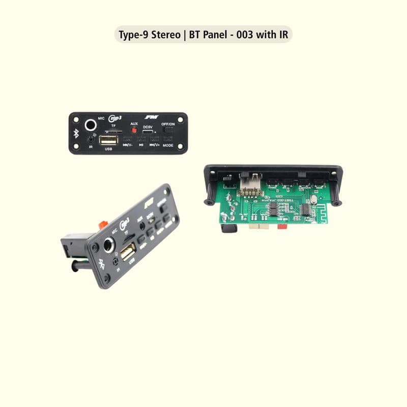 Bluetooth Audio Music Player Modules Frame [Without Display] - View 3