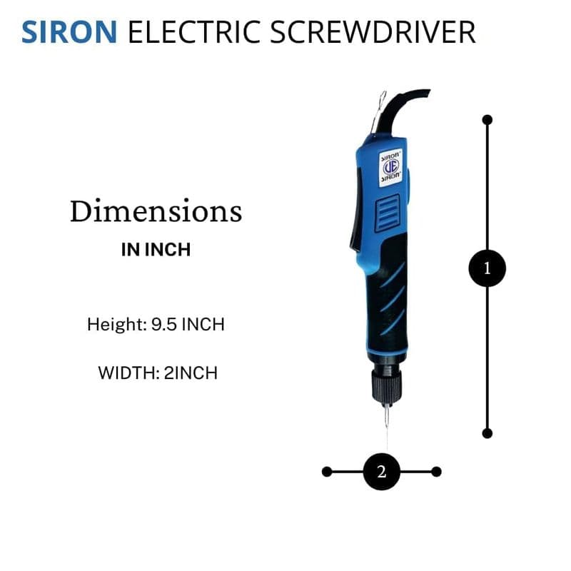 Siron: ESD 1400rpm Electric Screw Driver - View 3