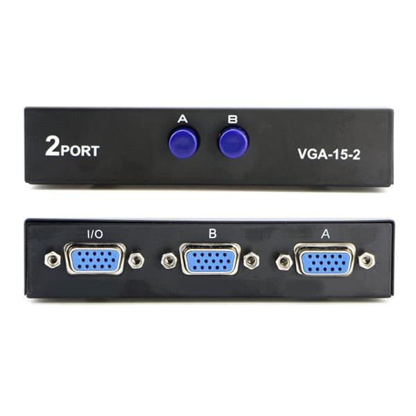 VGA Splitter Switch - Two I/P and One O/P - View 2