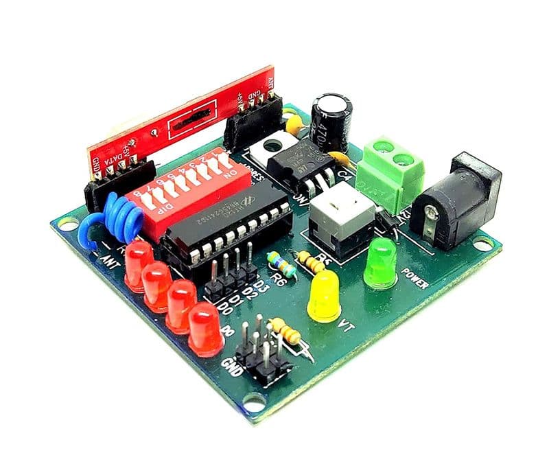 433Mhz Wireless RF Transmitter Receiver Board With HT12D & HT12E - View 3