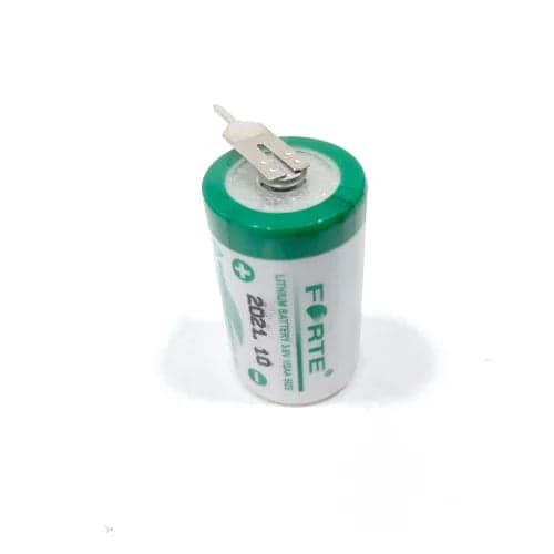Forte: ER14250 Size-1/2AA 3.6V 1200mAh Lithium Cell Non-Rechargeable Battery - View 2
