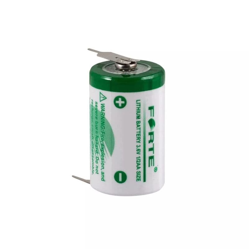 Forte: ER14250 Size-1/2AA 3.6V 1200mAh Lithium Cell Non-Rechargeable Battery - View 3