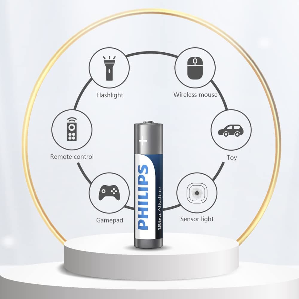 Philips: AA/AAA Ultra Alkaline Cell (Blue) - View 3