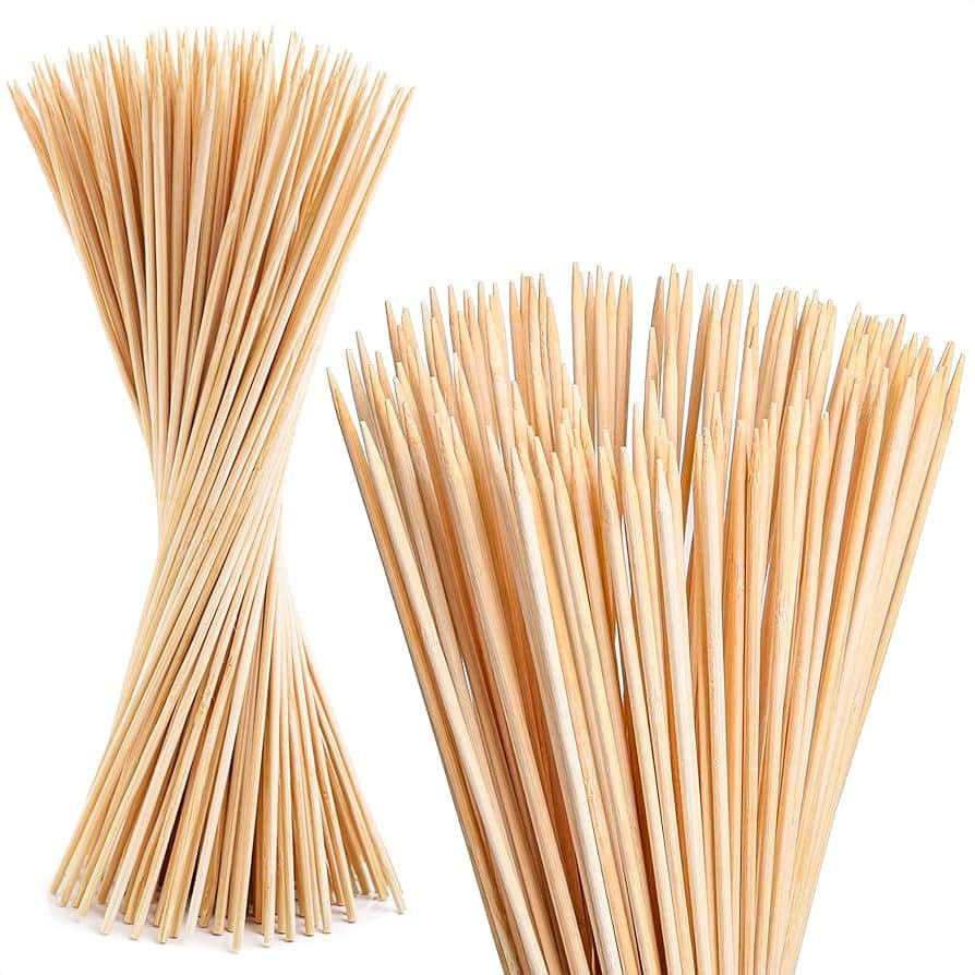 Wooden Bamboo Skewers Sticks [Packet] - View 2