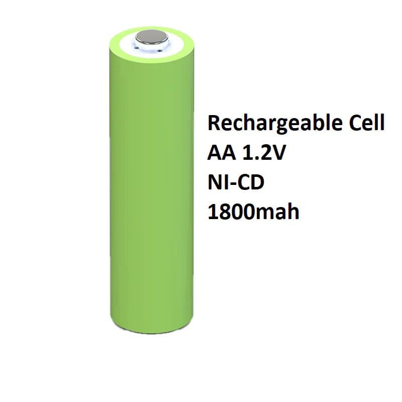 1.2V 14500 Size-AA Cell Rechargeable Battery - View 1