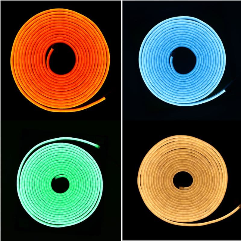 12V 5M Neon Flexible LED Strip Light - View 1