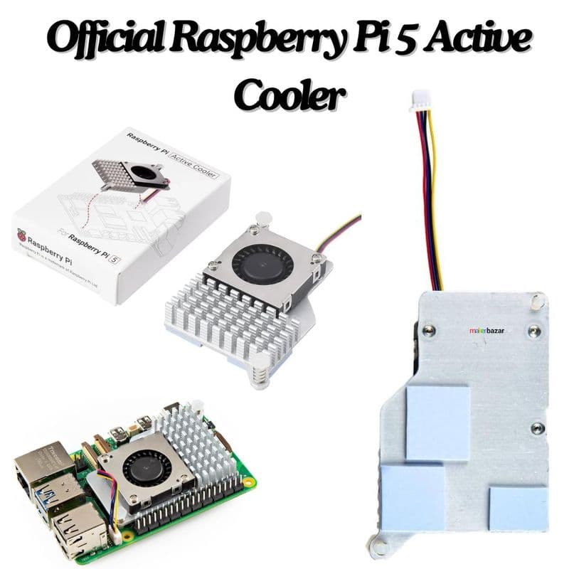 Official Raspberry Pi 5 Active Cooler - View 1