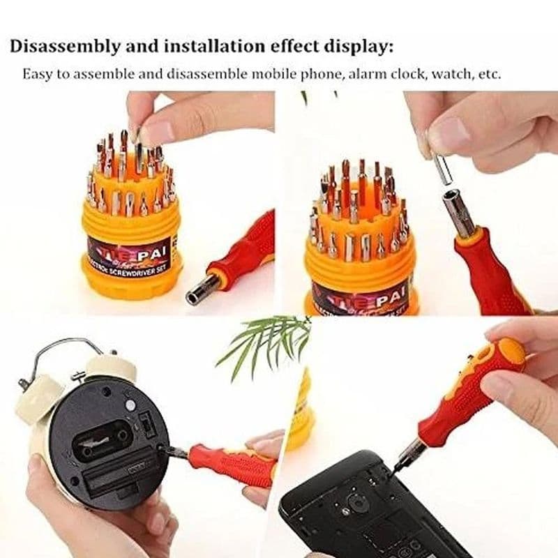 [MBPSK-2] Magnetic 31 in 1 Repairing Screw Driver Tool Set Kit - View 3