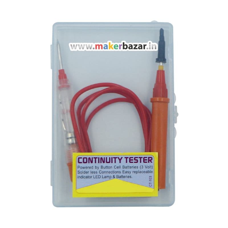 CT-103 Continuity Tester With Red Led Indicator Analog Multimeter (8000Counts) 1M Length - View 2