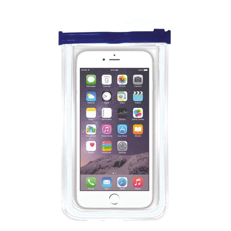 [Type 1] Transparent Waterproof Mobile Zip Pouch Bag for DIY/Smart Phone - View 1