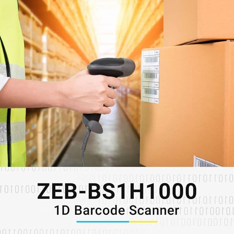 Zebronics Laser Handheld Barcode Scanners - View 1