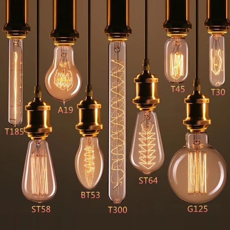 LED Vintage Edison Filament Light Bulb E27 - 4W / 220V - View 1