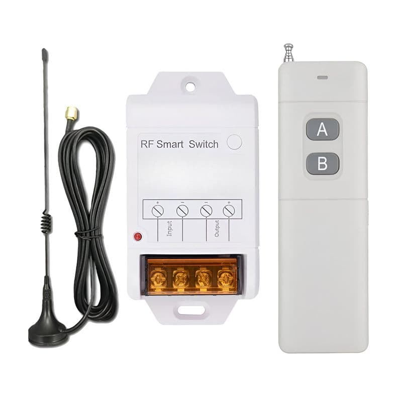 Wireless RF Remote Control Switch Kit with Antenna for Water Pump - View 1
