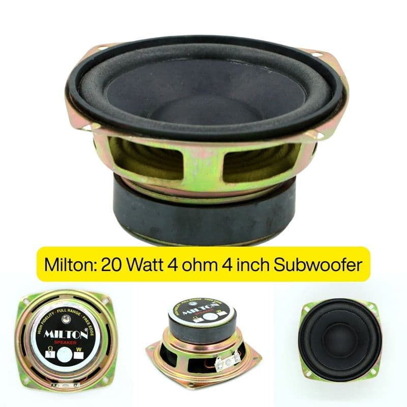 Milton HiFi Speakers for Audio Systems - View 2