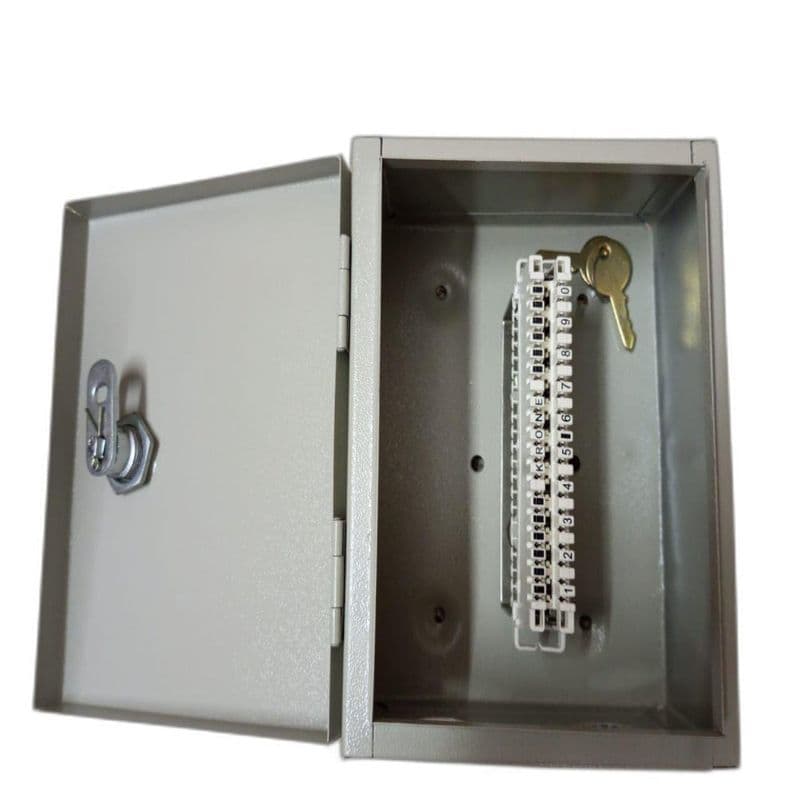 Telephone Distribution Junction Krone Box With Lock - View 3