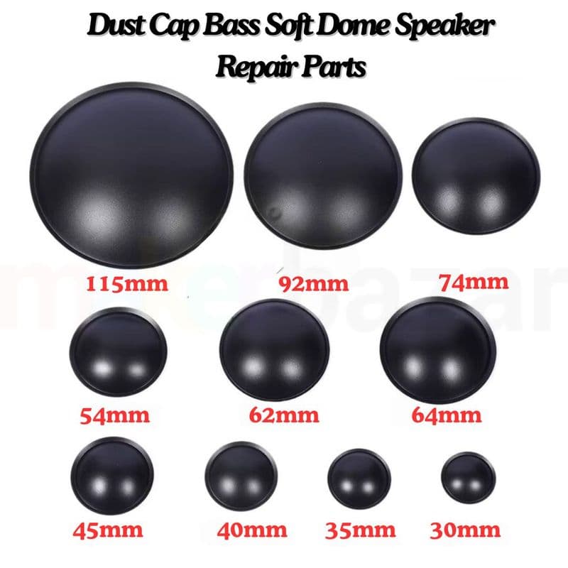 Speaker Dust Cap Subwoofer Paper Dome Coil Cover Caps - View 1