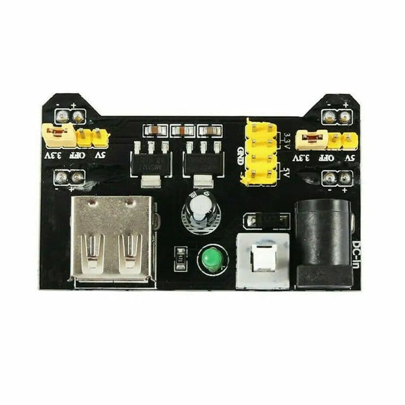 Basic Breadboard Electronic Components Kit With Power Supply Module - View 3