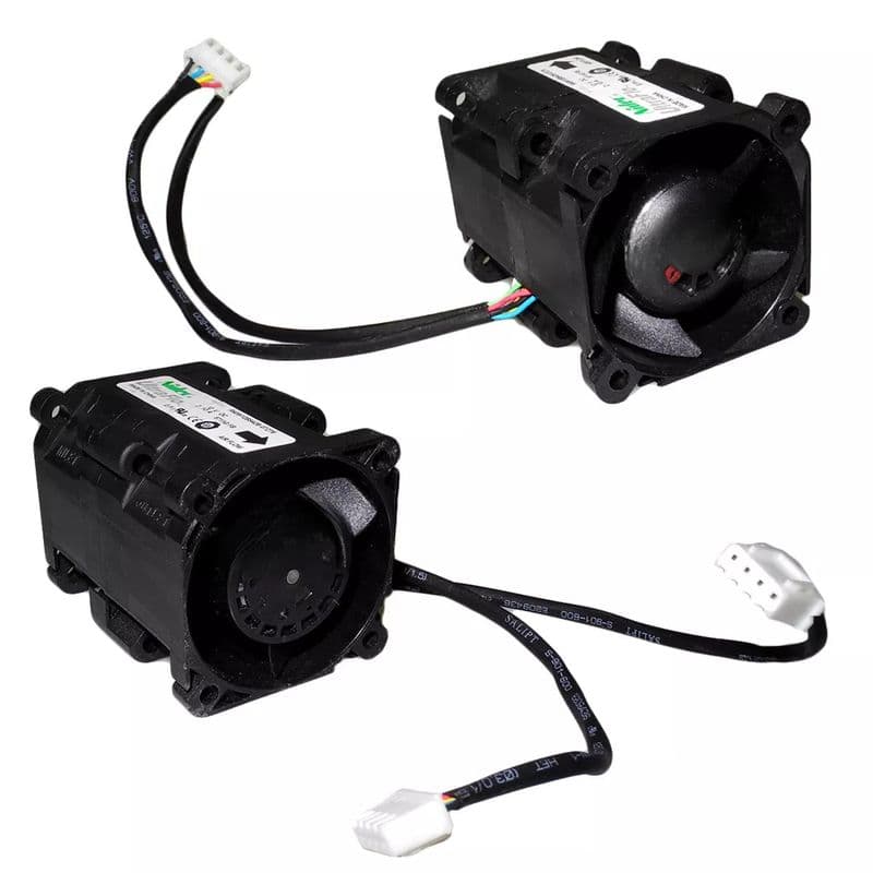 4x4x5.5cm 12-Volt Counter-Rotating Brushless Double Fan for CPU Cabinet Cooling - View 3