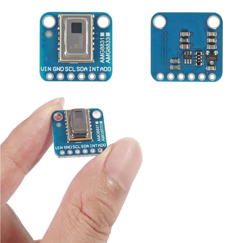 AMG8833 8x8 IR Thermal Camera Sensor Module - View 1