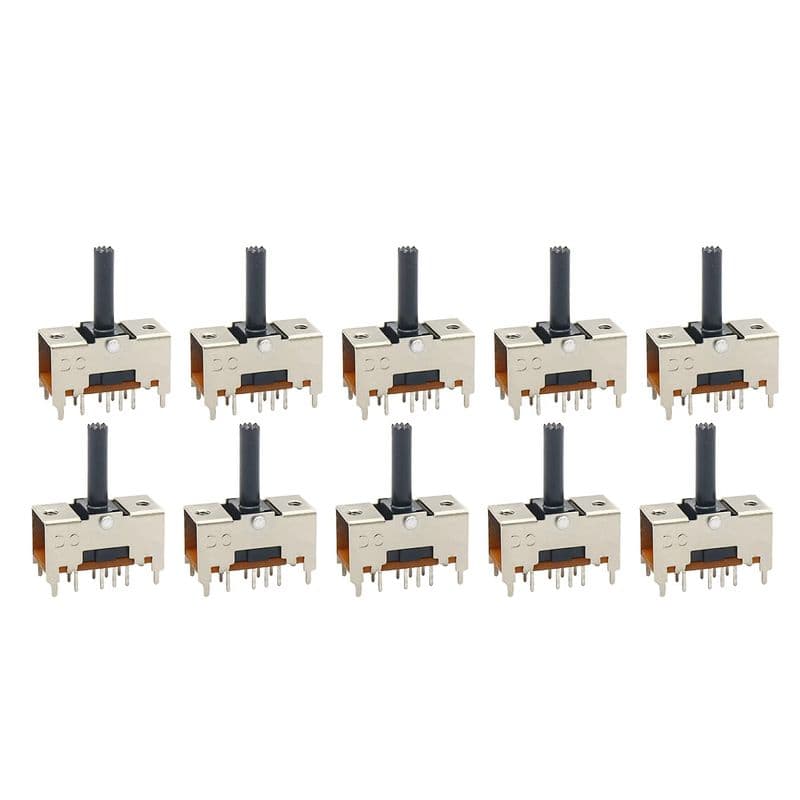 TS23E01 15A AT10 Dual Reset PCB Mountable Momentary Slide Toggle Switch - View 2