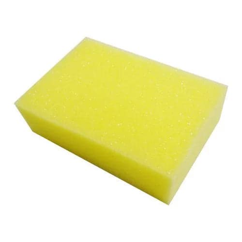 2.5in(65mm) Yellow Polyurethane PU Foam Sheet - 6inx6inx2.5in - View 1