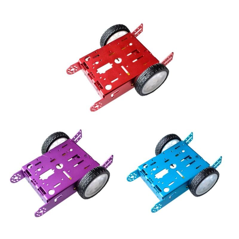 2WD Aluminum Smart Robot Car Chassis Kit DIY - View 1