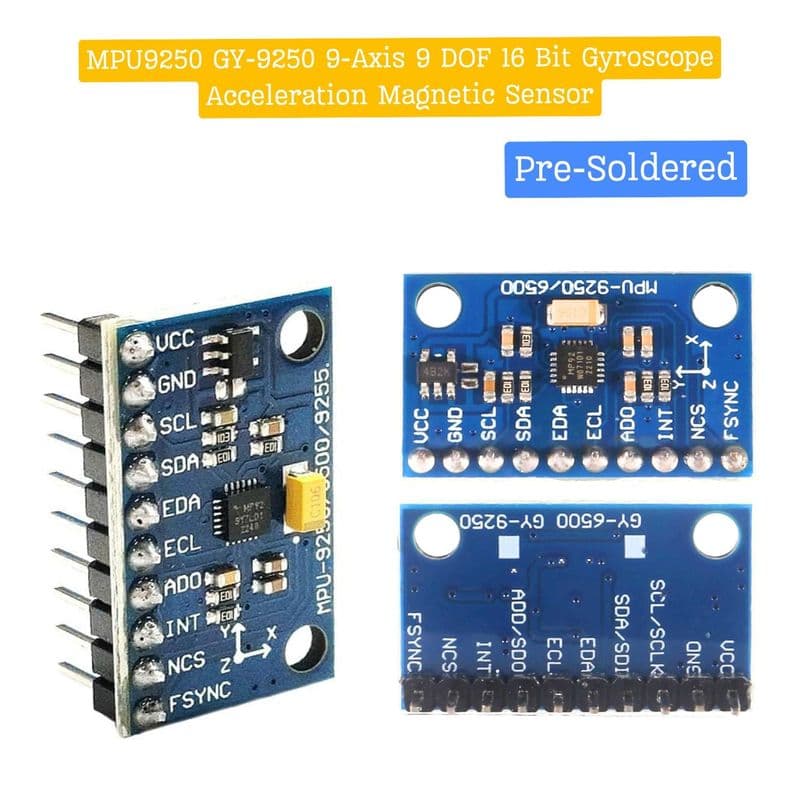 MPU Attitude Gyro Accelerator Magnetometer Sensor Module - View 3