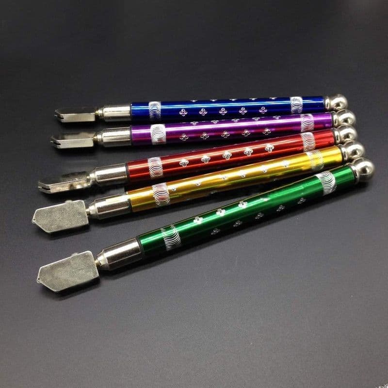 Generic: Professional Glass Cutter with Metal Handle [Multicolors] - View 3