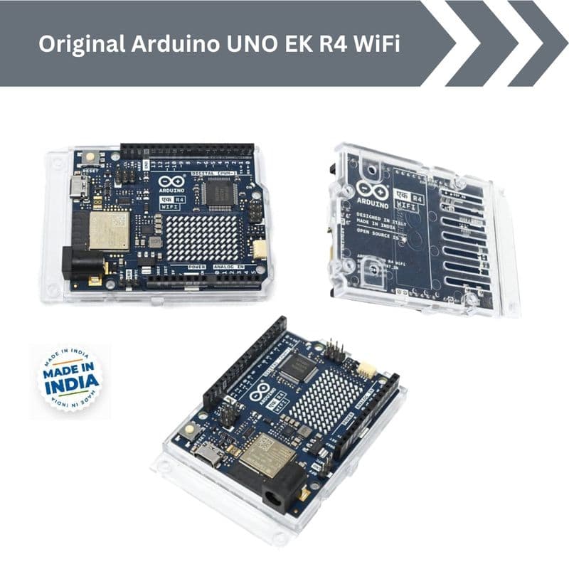 Official Arduino UNO EK (एक) R4 Made in India - View 2