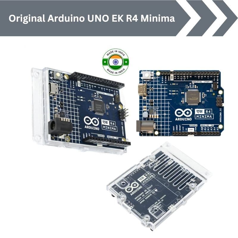 Official Arduino UNO EK (एक) R4 Made in India - View 3
