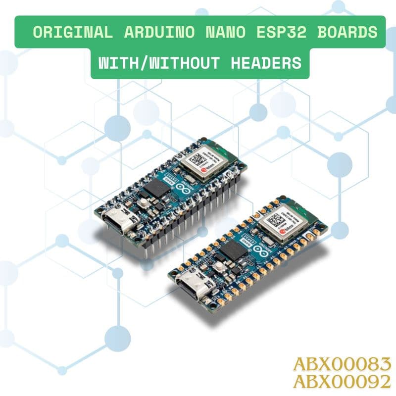 Arduino Nano ESP32 Board for IoT, AI, and Embedded Systems - View 1