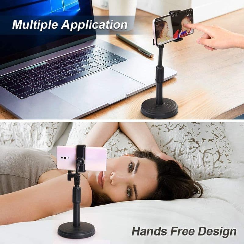 Mobile Desk Stand , Adjustable Height - View 3