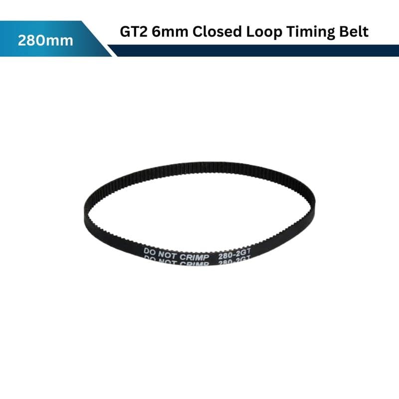GT2 6mm Closed Loop Timing Belt - View 3