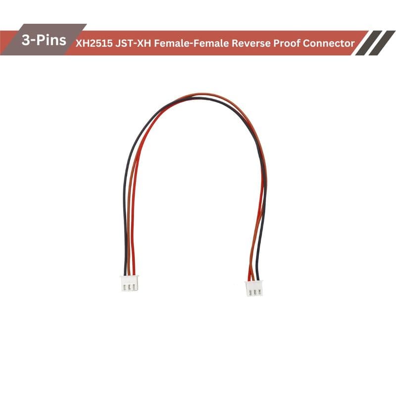 2515 JST-XH 2.54mm Female to Female Connector Cable - 15cm - View 3