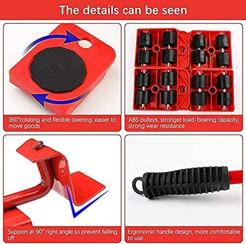 Heavy Furniture Lifter and Mover Tool Set - View 2