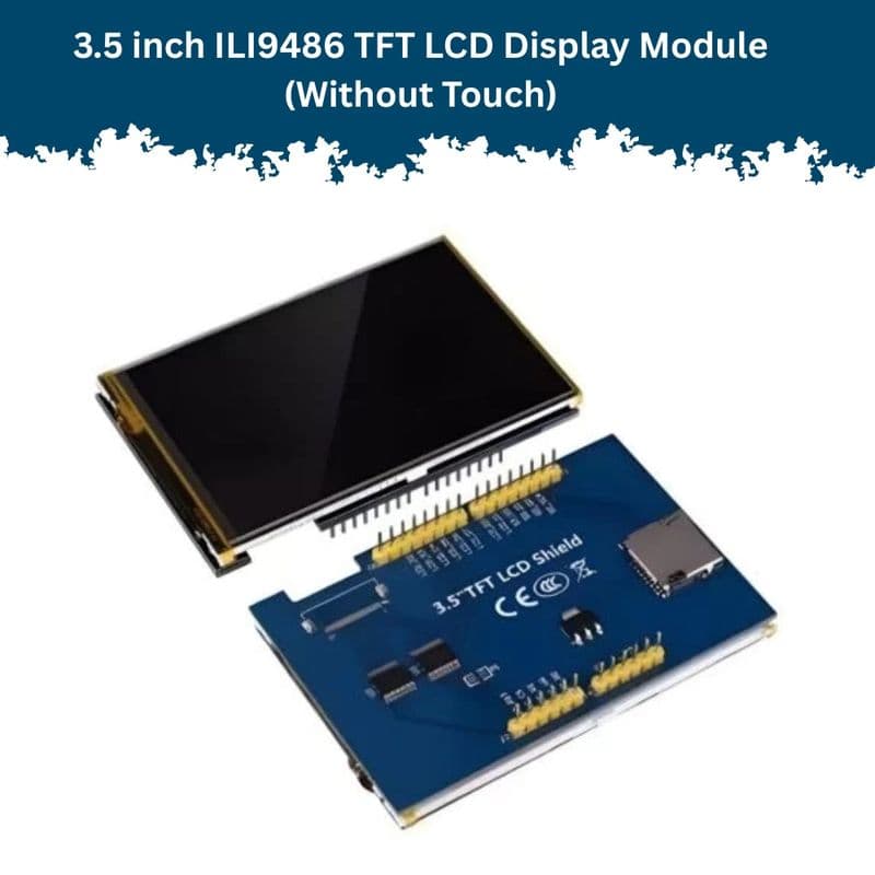 3.5inch ILI9486 TFT LCD Display Module - View 3