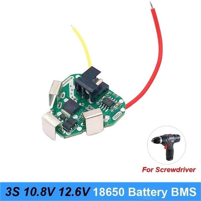 3S 12V BMS 18650 Lithium Battery Protection Board for Cordless Hand-Drill Machine - View 1