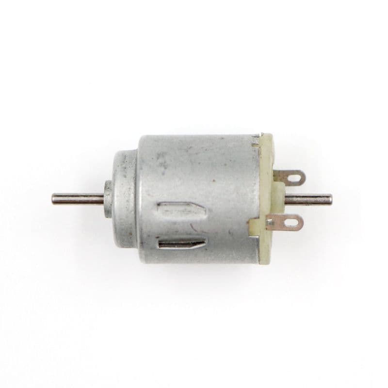 Double-Shaft Round DC Toy Motor - View 2
