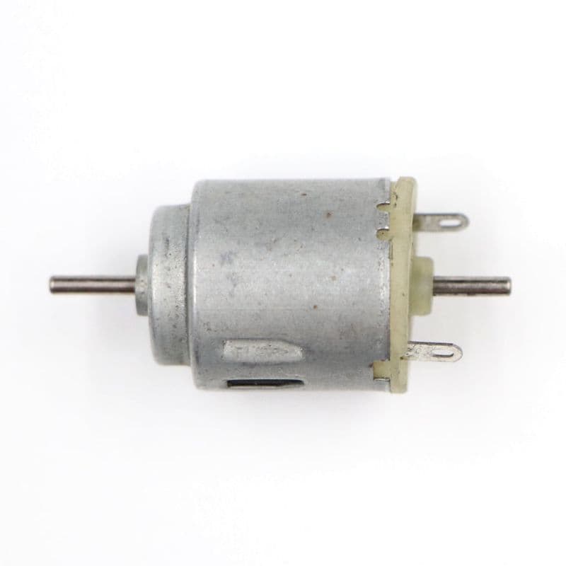 Double-Shaft Round DC Toy Motor - View 3